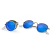 Ray Ban RB 3532 001 68 Gold Blue Mirror